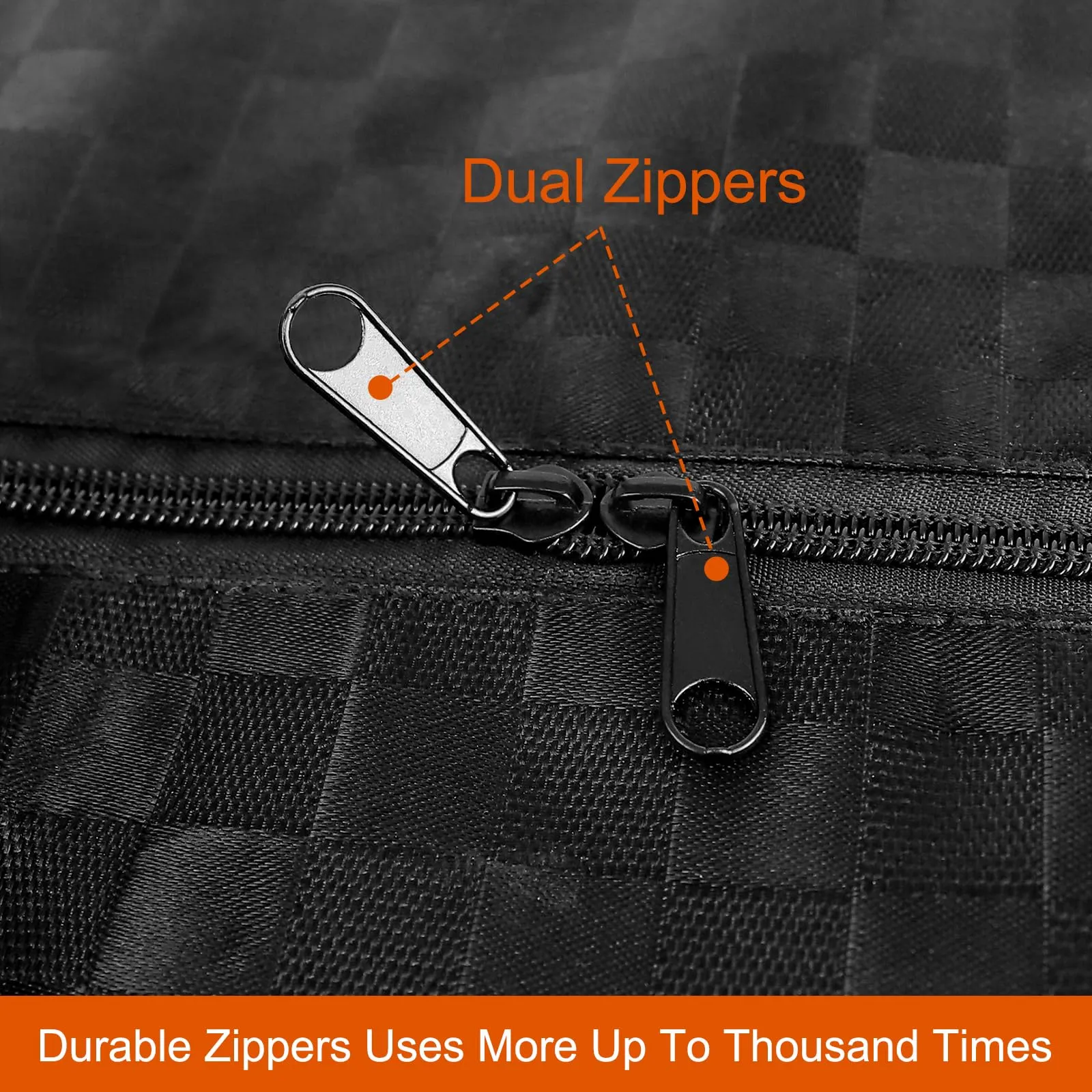 47" Large Travel Duffle Bag with Zippers