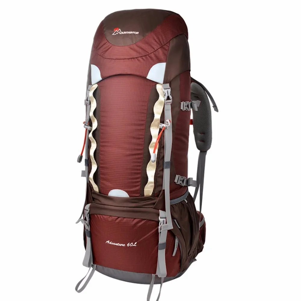 60l Internal Frame Long Haul Climbing Bag for hiking