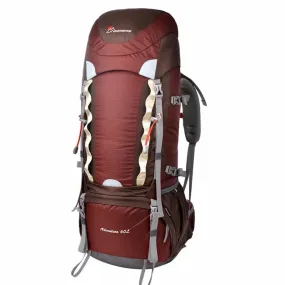60l Internal Frame Long Haul Climbing Bag for hiking
