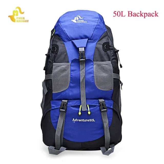 60L Waterproof Climbing Hiking Backpack