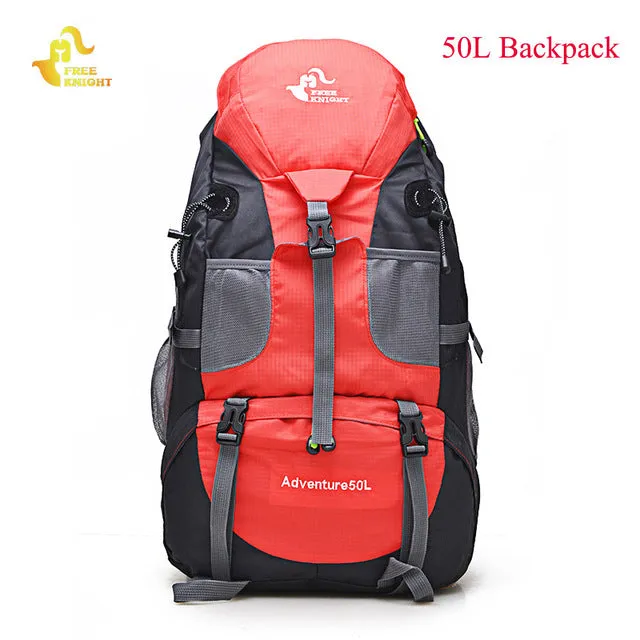 60L Waterproof Climbing Hiking Backpack