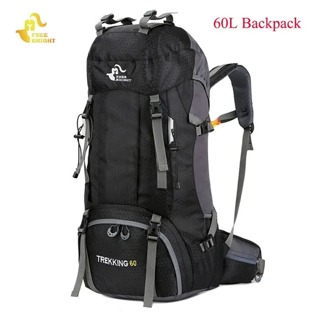 60L Waterproof Climbing Hiking Backpack