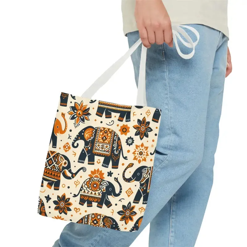 Artistic Elephants Tote Bags Boldly Stylish