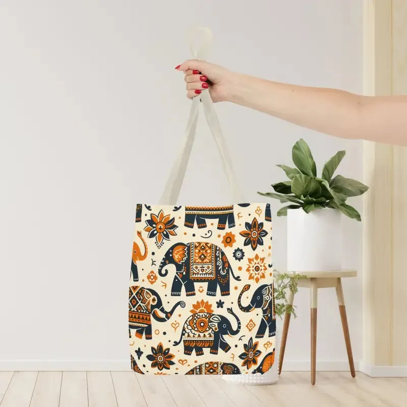 Artistic Elephants Tote Bags Boldly Stylish