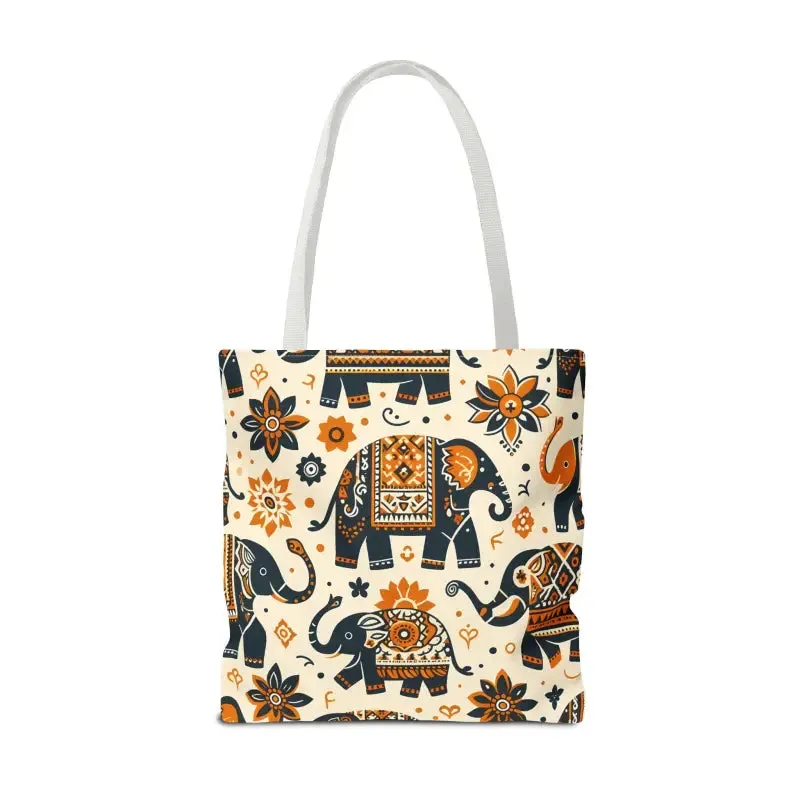 Artistic Elephants Tote Bags Boldly Stylish