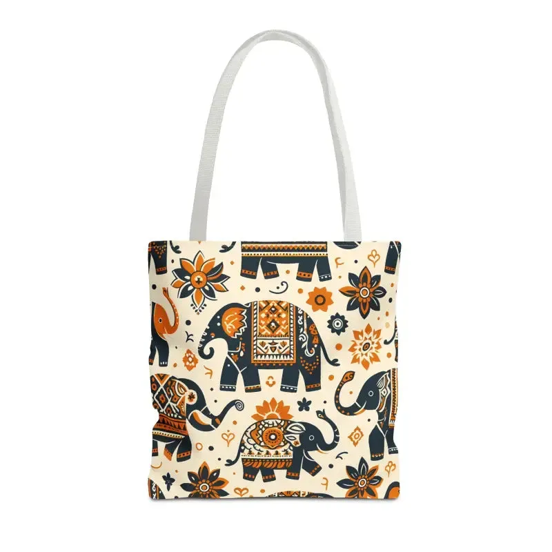 Artistic Elephants Tote Bags Boldly Stylish