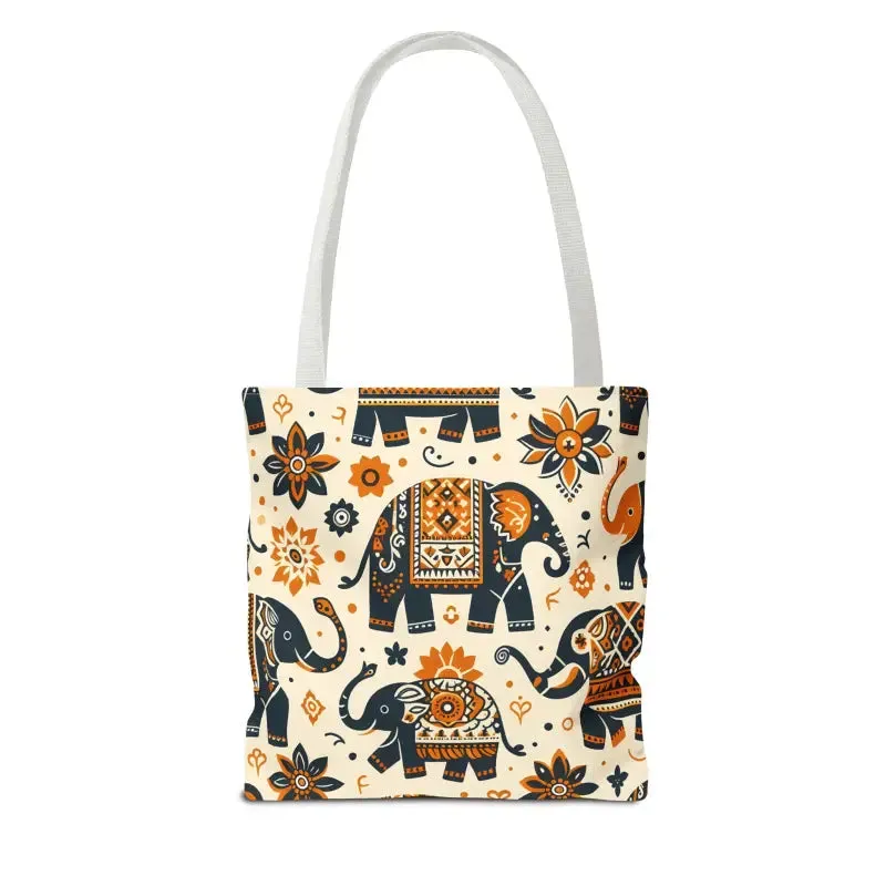 Artistic Elephants Tote Bags Boldly Stylish