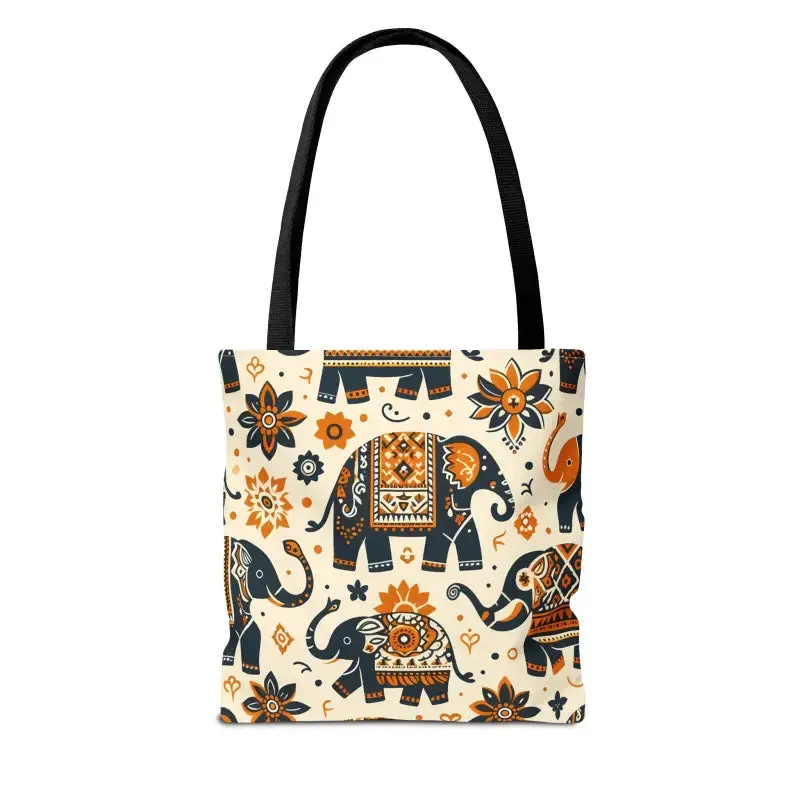 Artistic Elephants Tote Bags Boldly Stylish
