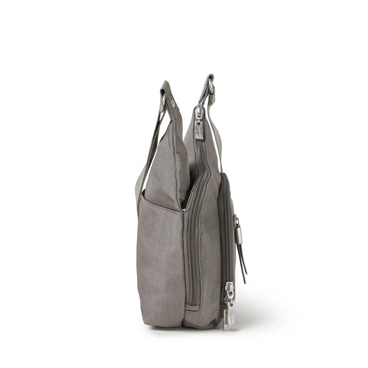 Baggallini RFID Cross City Bagg - Sterling Shimmer