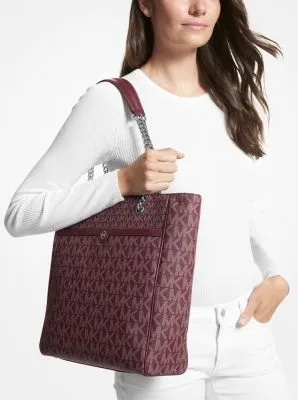 Blaire Large Logo Tote Bag