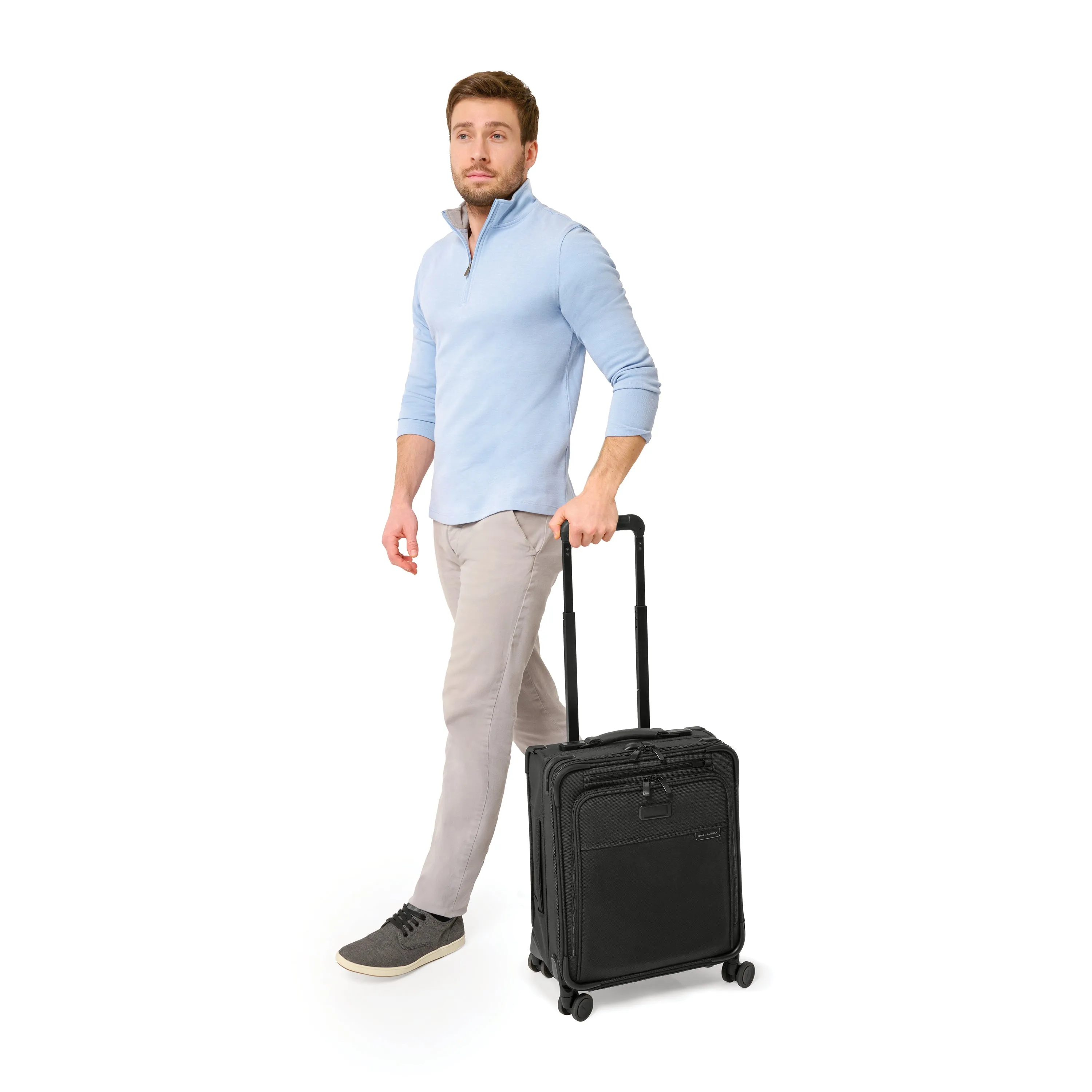 Briggs & Riley Baseline Compact 19" Softsided Carry-On Spinner- BLU119CXSP