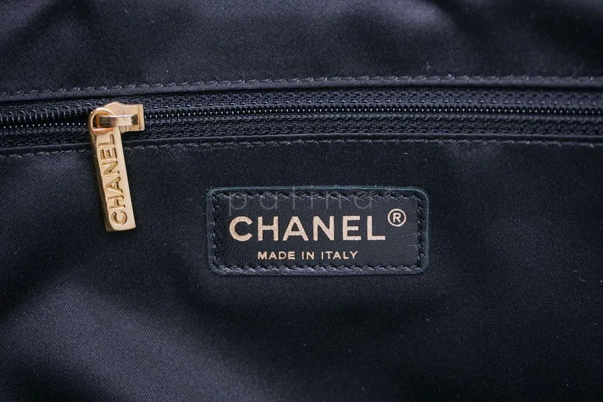 Chanel Black Caviar Grand Shopper Tote XL GST Bag GHW