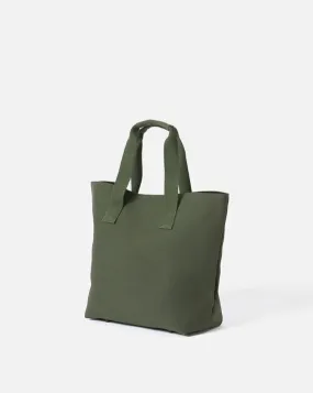 Citta Canvas Tote Bag - Olive