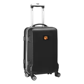 Clemson 20" 8 wheel ABS Plastic Hardsided Carry-on in Black