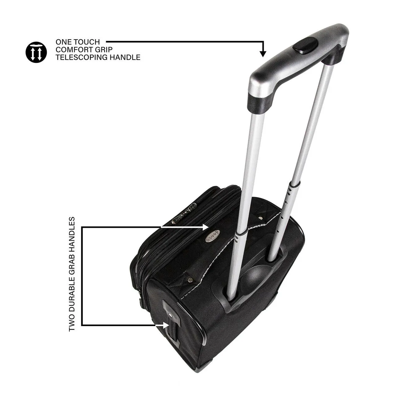 Clemson 21" Carry-on Spinner Luggage