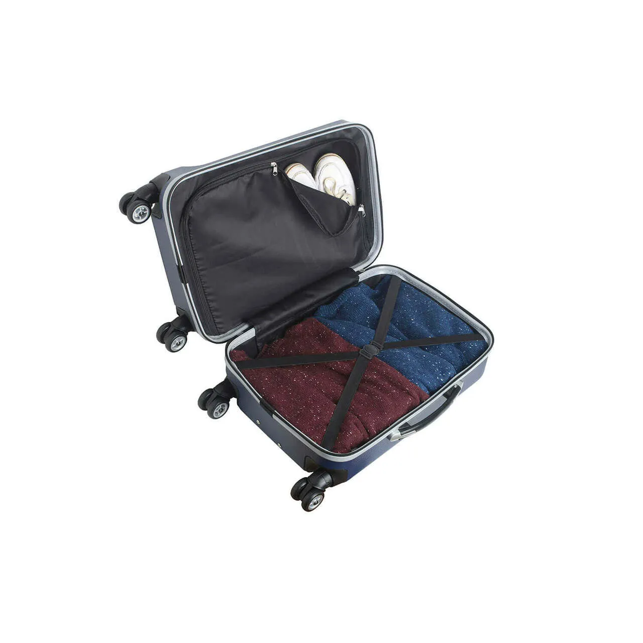 Colombia Flag 21" Carry-On Spinner in NAVY