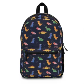 Colorful Dinosaurs Kids Pattern Lightweight Backpack