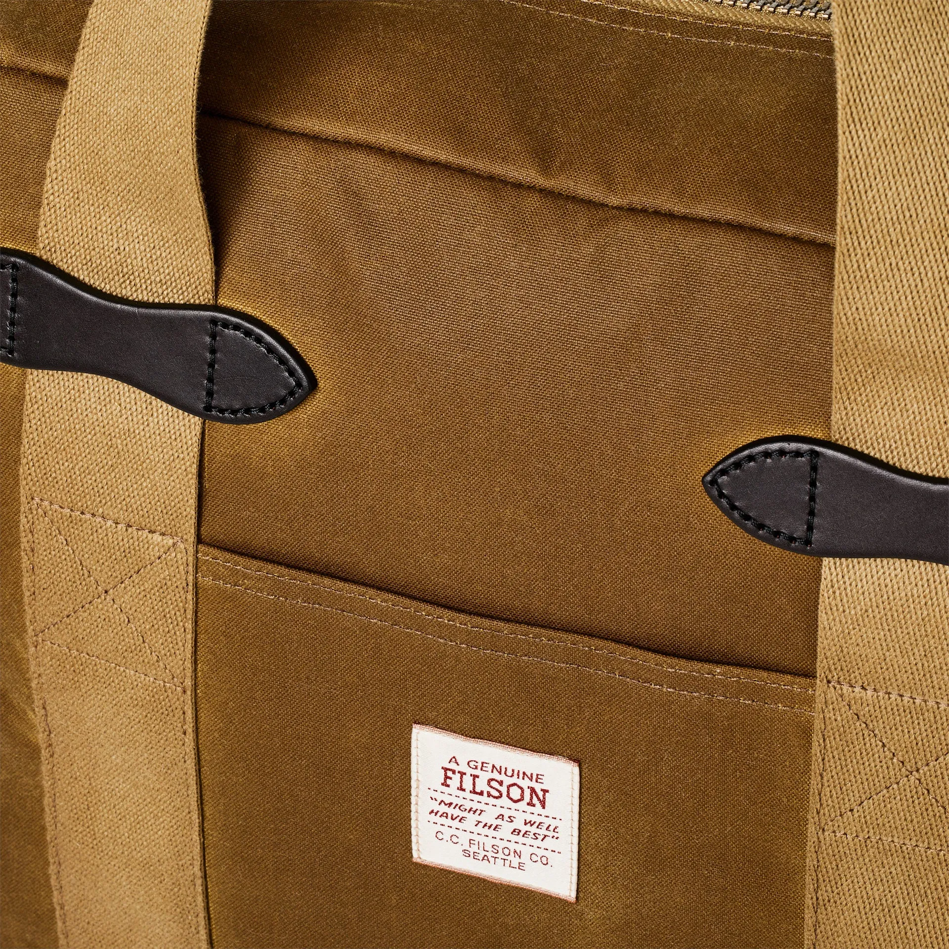 Filson Tin Cloth Tote Bag
