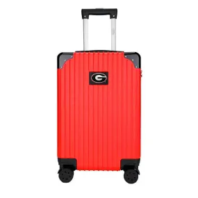 Georgia Bulldogs Premium 2-Toned 21" Carry-On Hardcase in RED