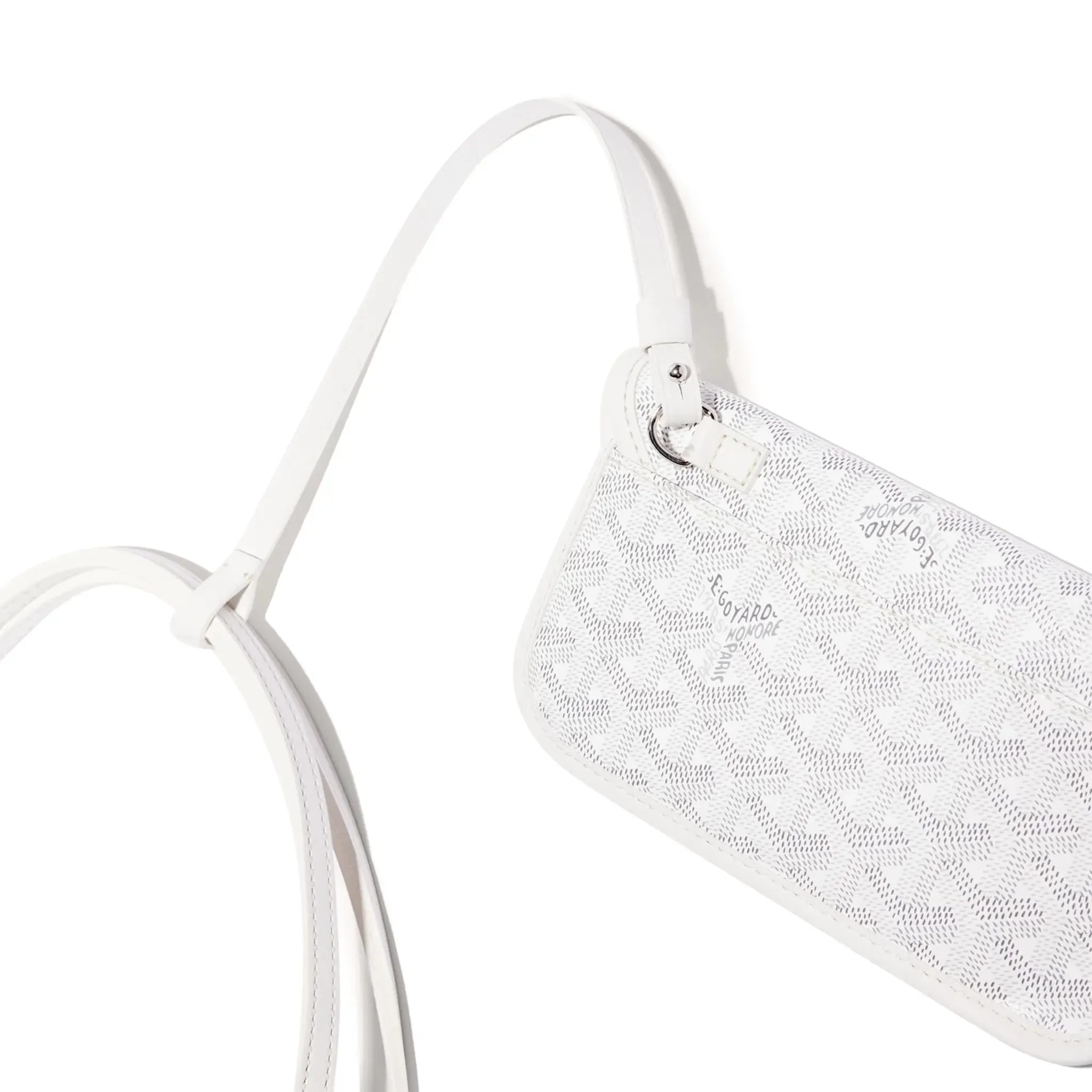 Goyard Saint Louis GM Tote Bag White