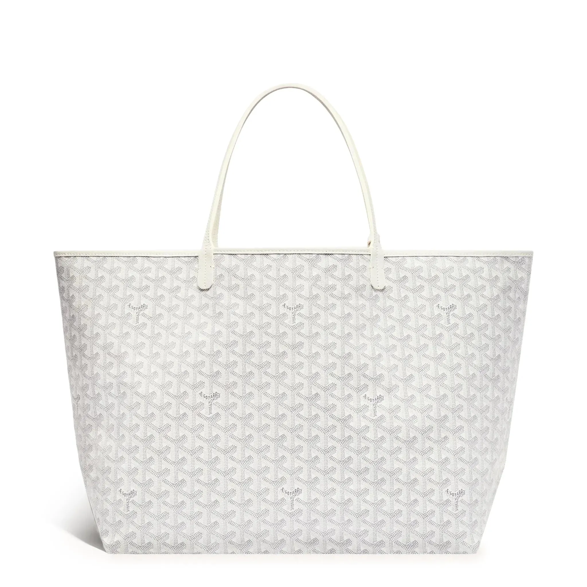 Goyard Saint Louis GM Tote Bag White