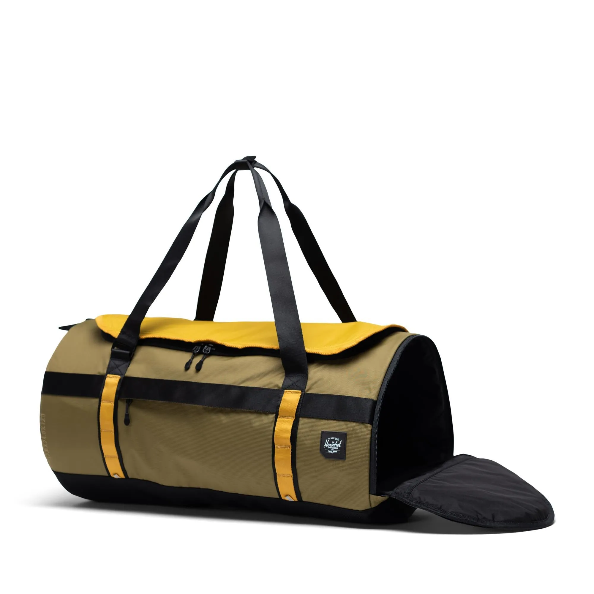 Herschel Sutton Carry-All duffel bag, Khaki Green/Arrowwood/Black