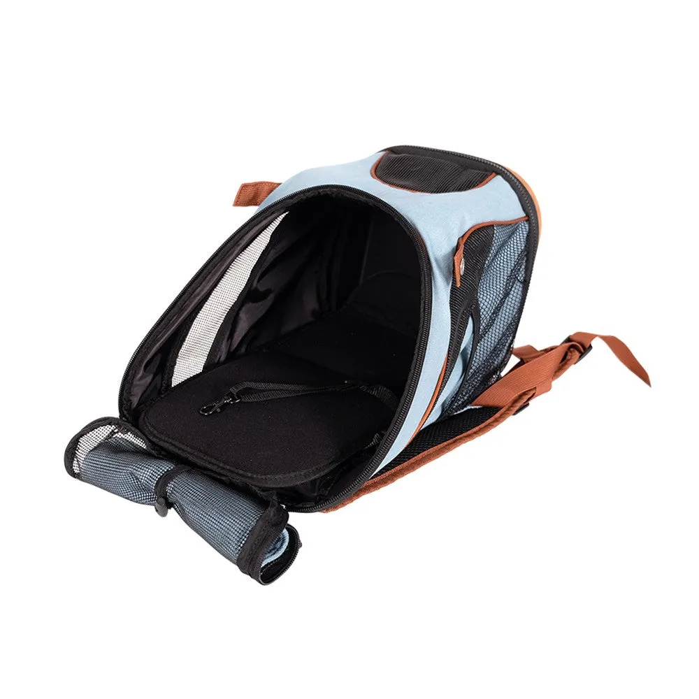Ibiyaya Denim Fun Lightweight Pet Carrier Dog Backpack 2.0