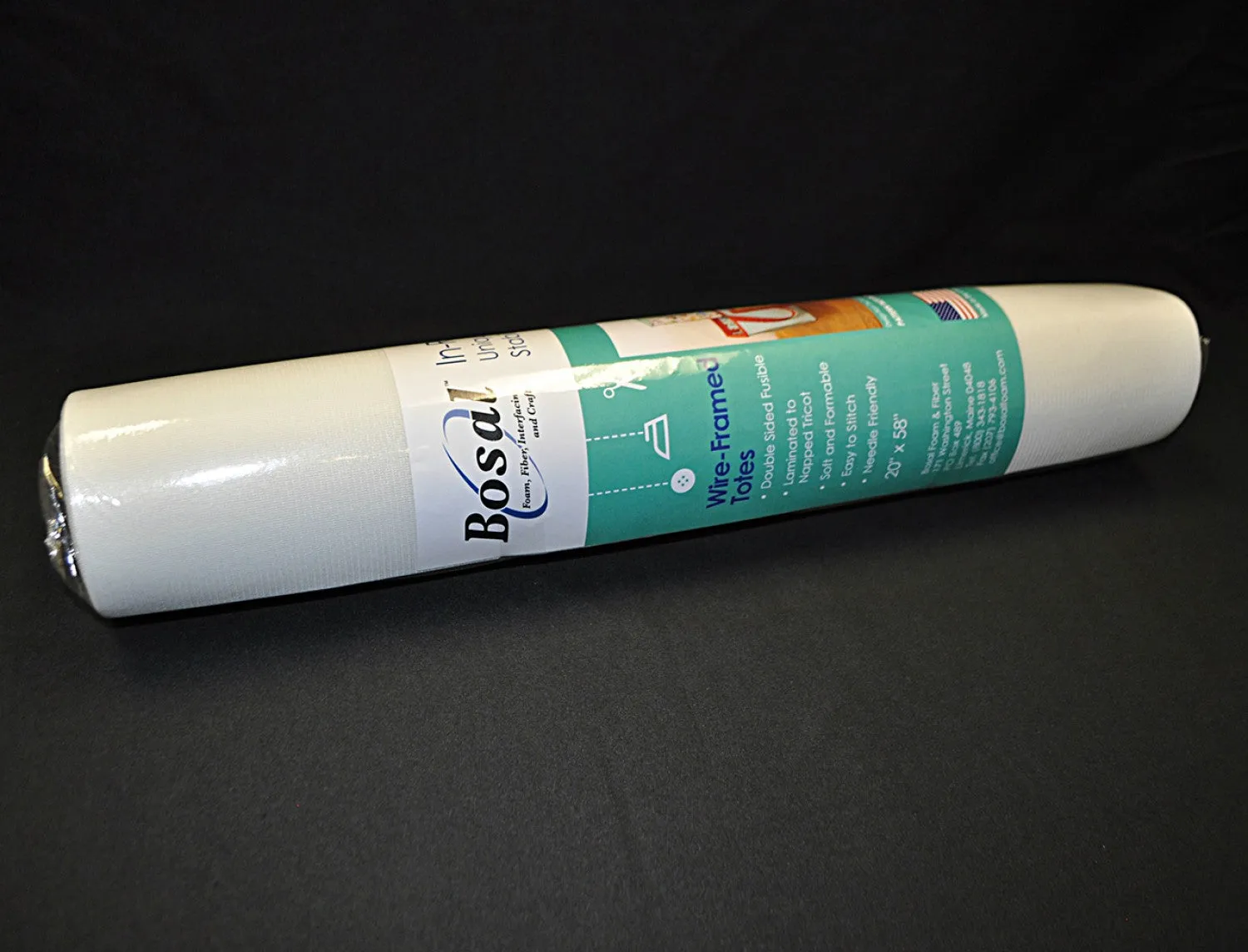 In R Form Double Sided Fusible for Wire Framed Tote