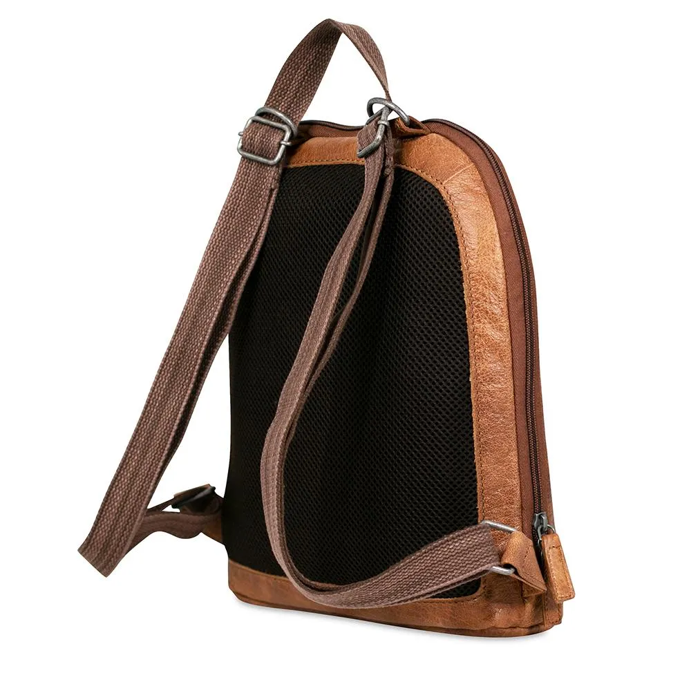 Jack Georges Buffed Small Convertible Backpack/Crossbody