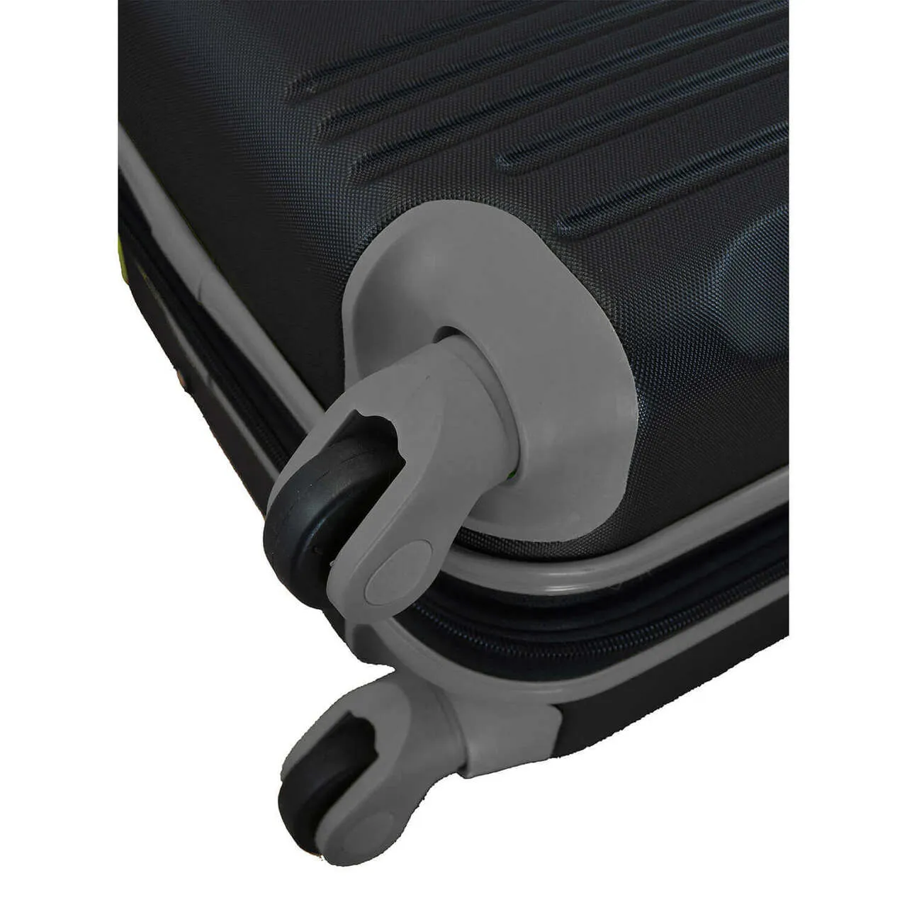Jets Carry On Spinner Luggage | New York Jets Hardcase Two-Tone Luggage Carry-on Spinner in Black