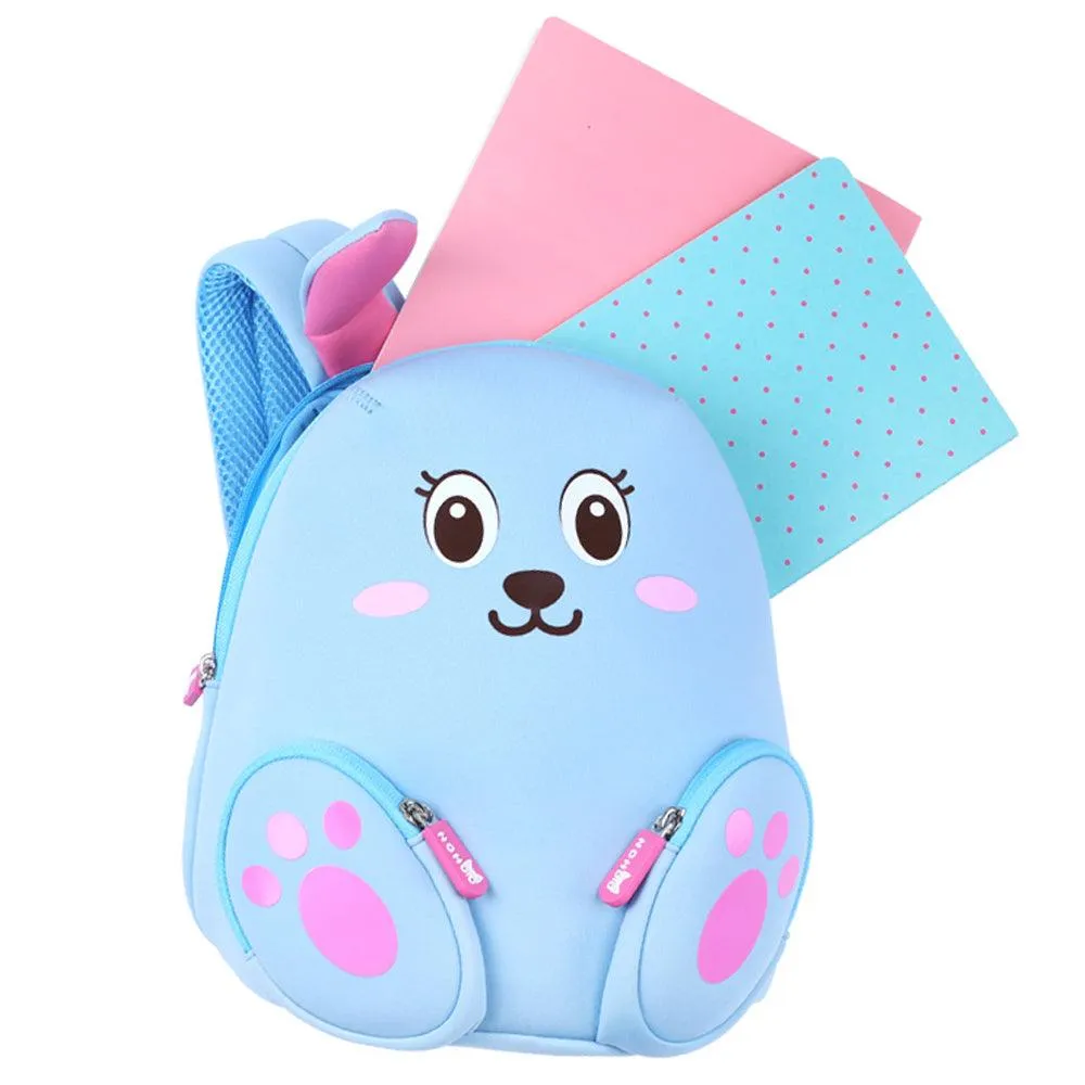 Kiddi Choice Nohoo Neoprene Bunny Backpack, Blue
