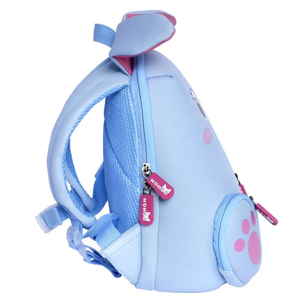 Kiddi Choice Nohoo Neoprene Bunny Backpack, Blue