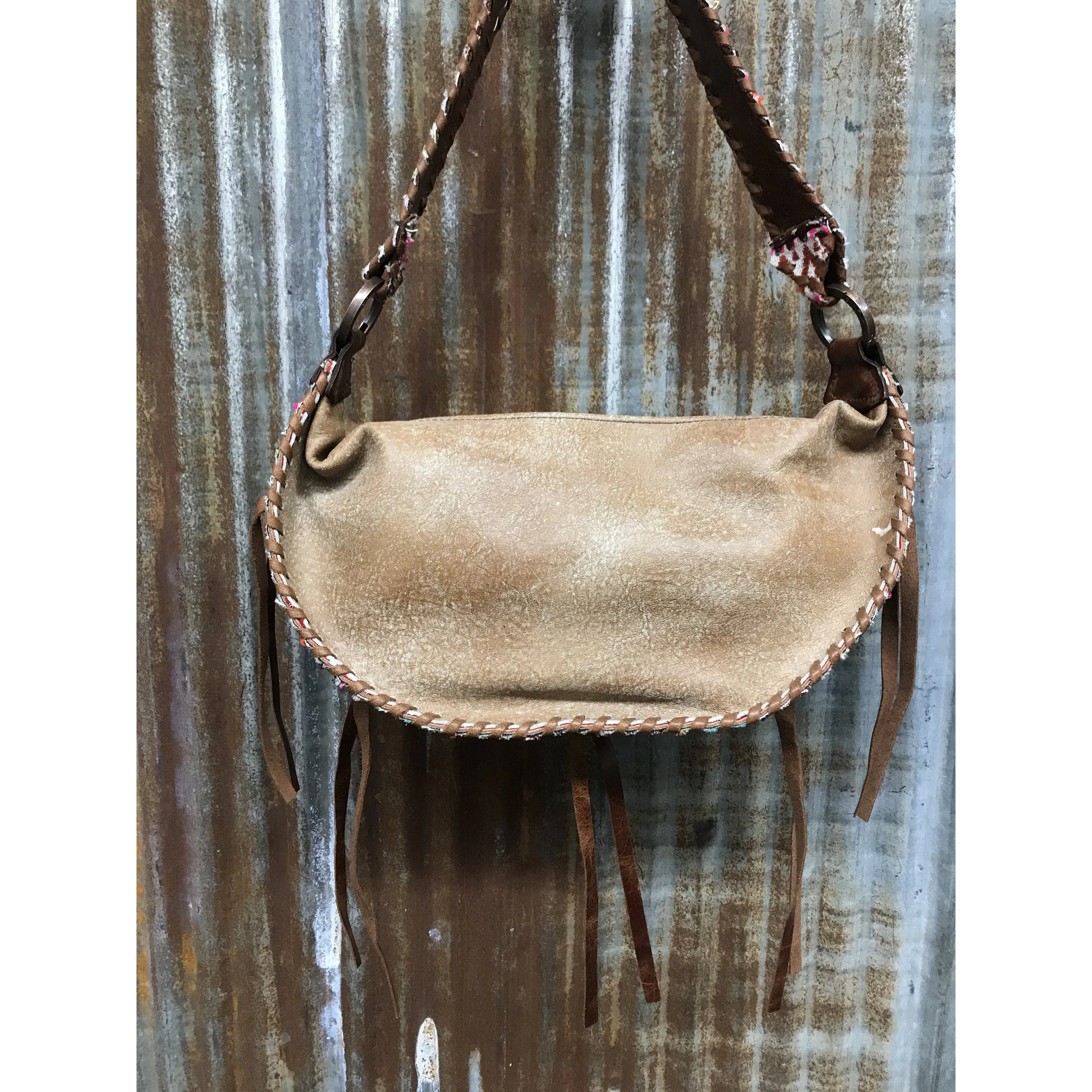 KurtMen Vintage Serape Armadillo Bag