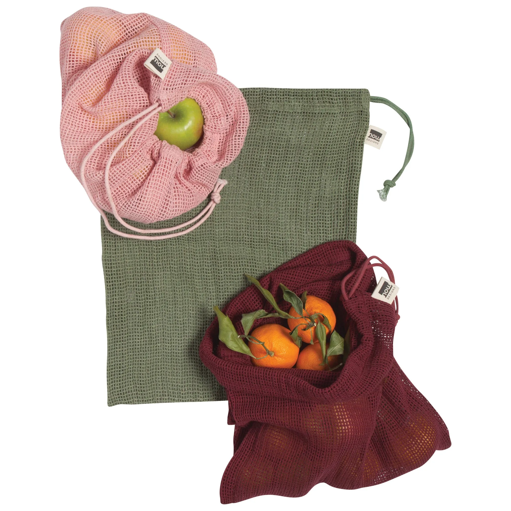 Le Marche Blush Produce Bags Set of 3