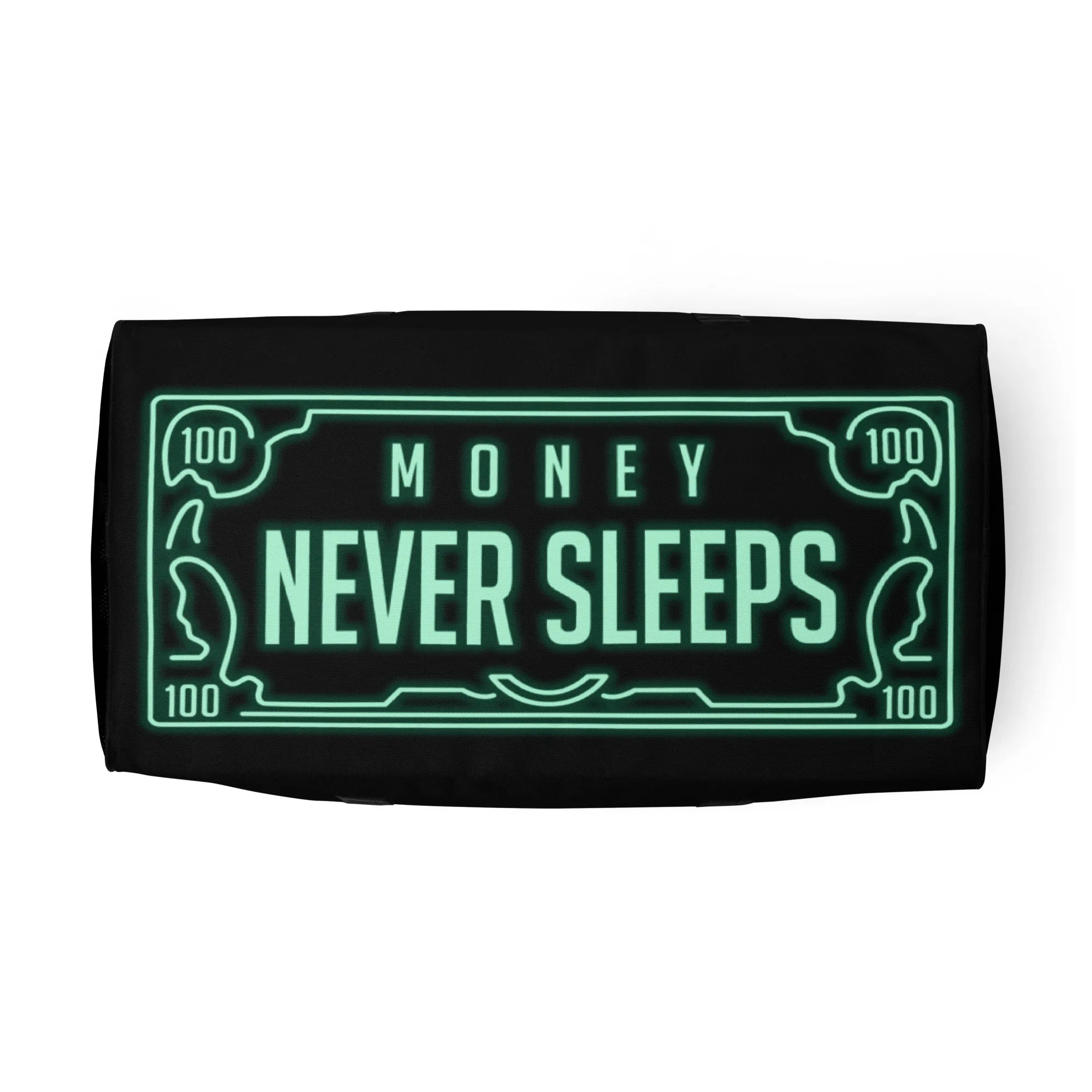 LOVE DON'T PAY TRAP DOES DUFFLE BAG