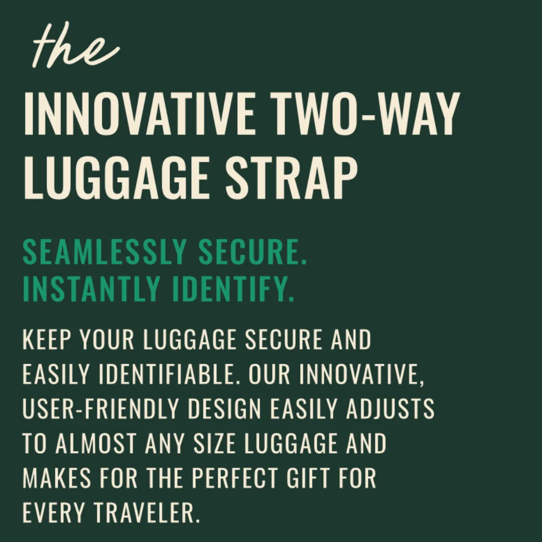 Luggage Straps - Jet