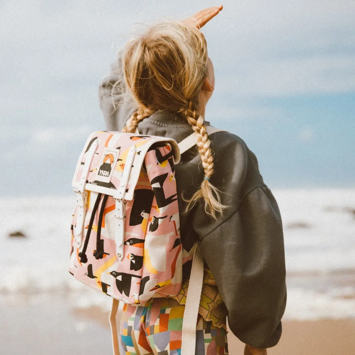 Matra Mini S Kids Backpack in Flying Flock by YKRA