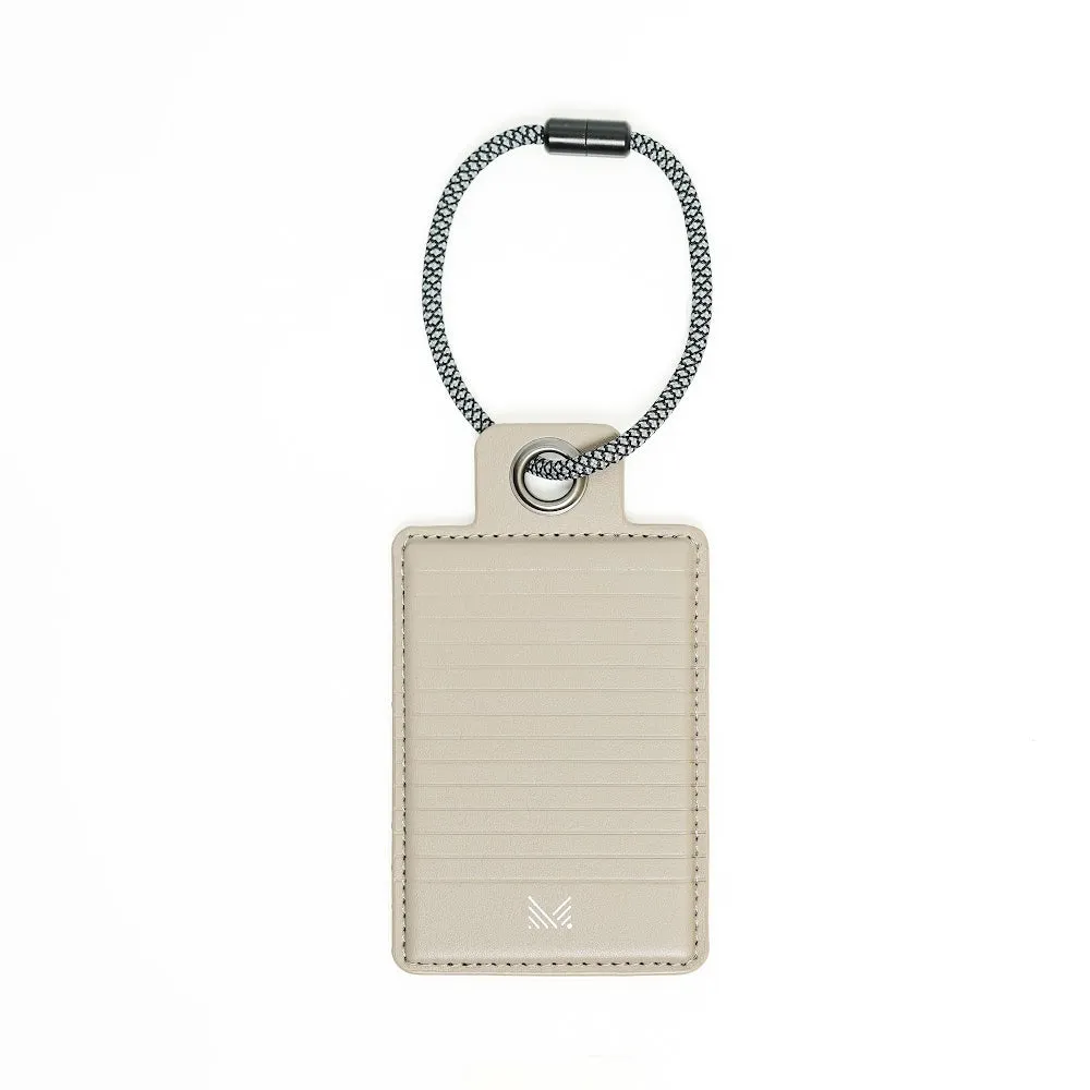 Monocozzi Lucid Refined | Premium Vegan Leather Luggage Tag