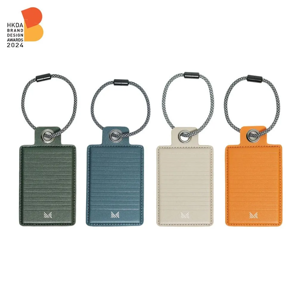 Monocozzi Lucid Refined | Premium Vegan Leather Luggage Tag