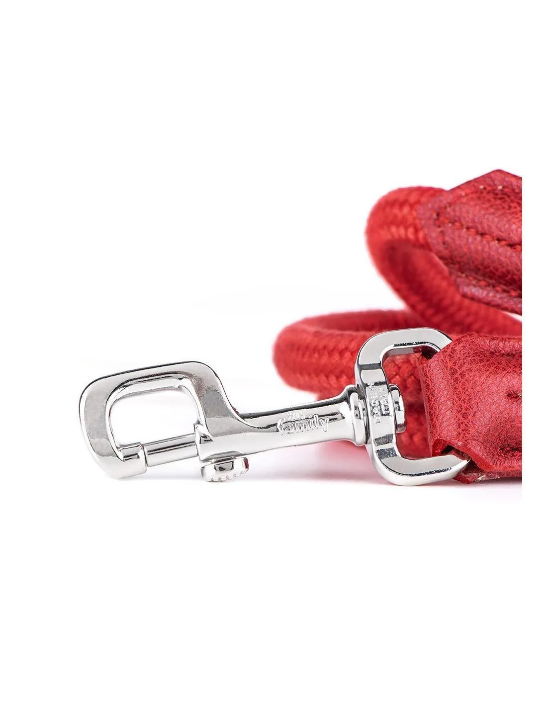 MyFamily Bilbao Rope Leash - Red