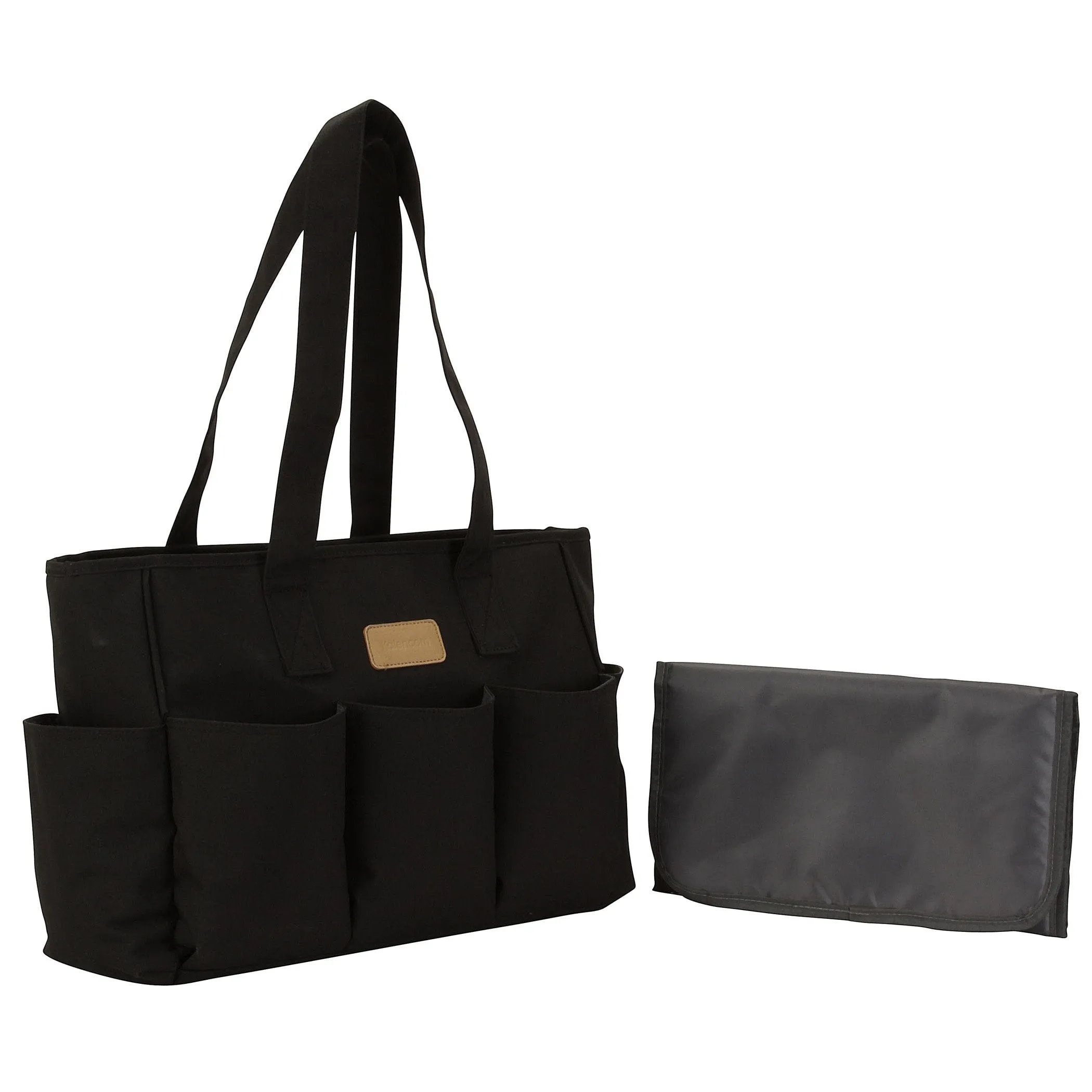 Nola Tote - Black Diaper Bag