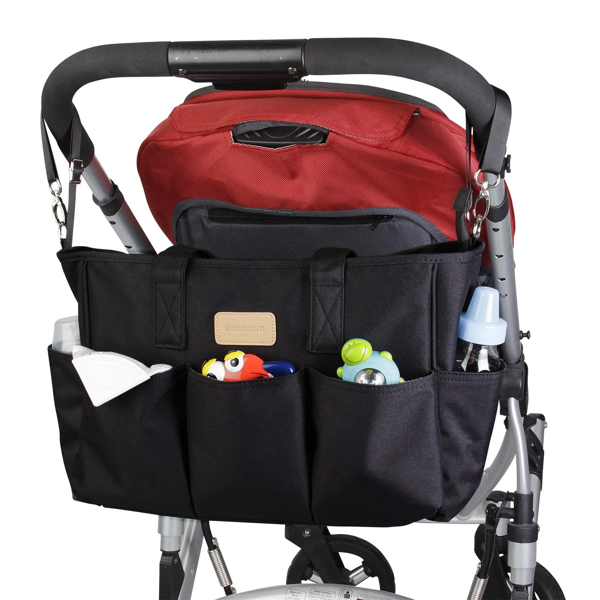 Nola Tote - Black Diaper Bag