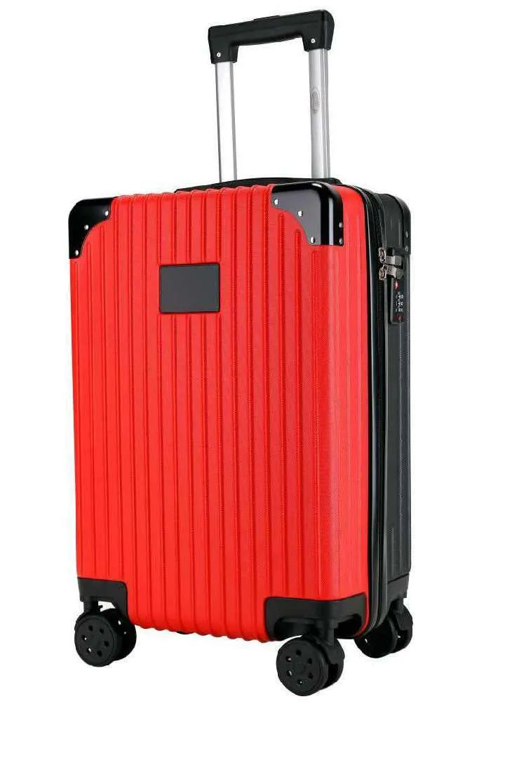Northeastern Huskies Premium 2-Toned 21" Carry-On Hardcase in RED