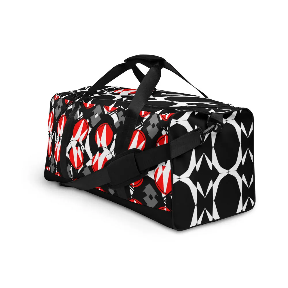 Origen Destination |On-Arrival Point of Origen Symbol-inspired Duffle bag