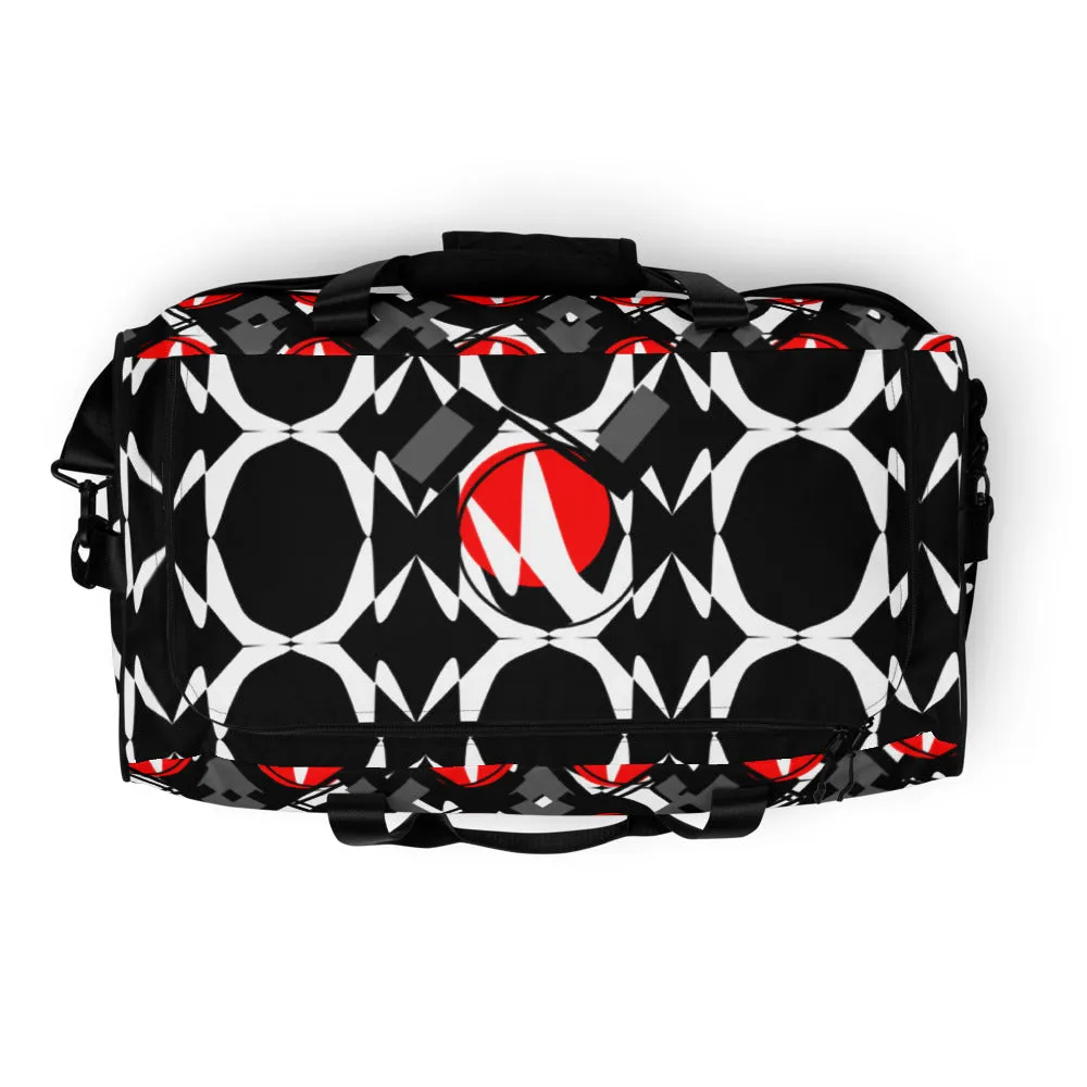 Origen Destination |On-Arrival Point of Origen Symbol-inspired Duffle bag