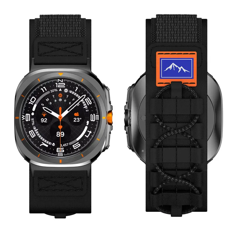 Outdoor Tactical Nylon Strap For Samsung Watch Ultra