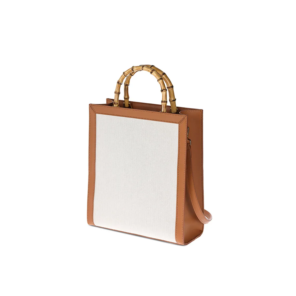 POPSEWING® Leather Dustbag Recycle Bamboo Handles Bag DIY Kit