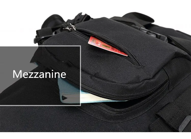 Prepper 3 days Recon Backpack Outdoors Military Tactics Water Repellent Wear Resistant High Capacity backapck Hiking Camping Hunting