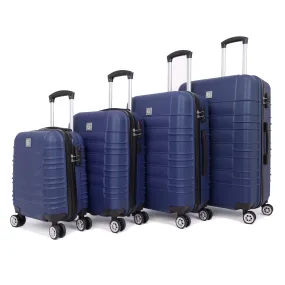 Santorini Premium Hardshell Luggage Set - 360 Spinner Wheels - 4 Pieces