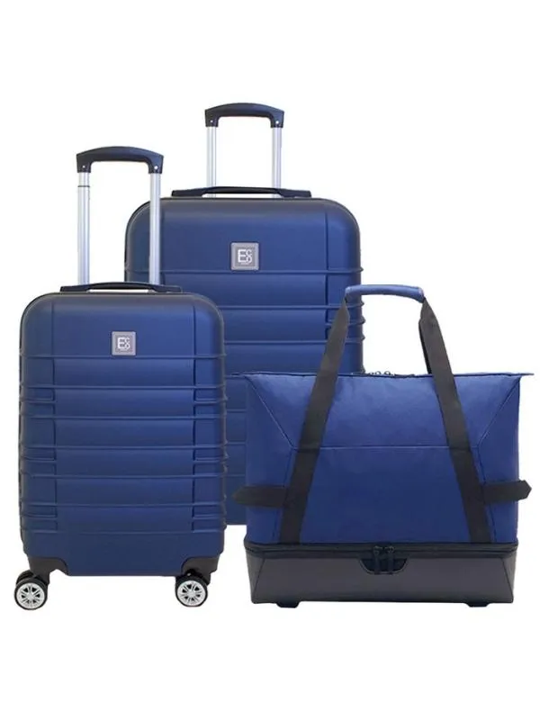 Santorini Premium Hardshell Luggage Set - 360 Spinner Wheels - 4 Pieces
